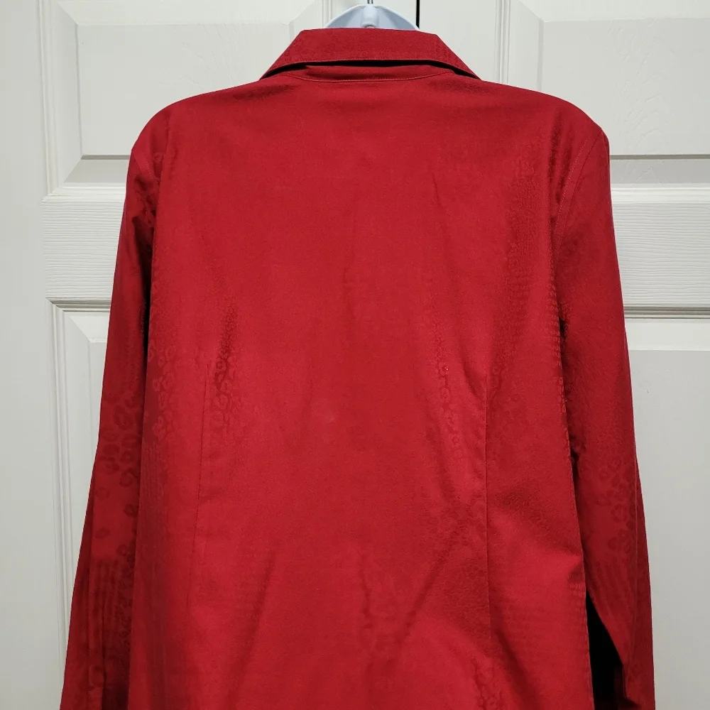 Chico's No-iron Long Sleeve Shirt/Jacket - Picture 8 of 12